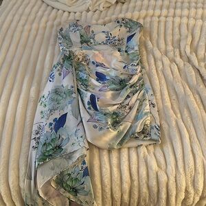 Katie May Blue Floral Dress